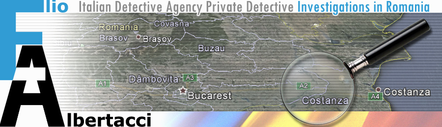 Elio Albertacci detective agency investigations foreign italian detective agency investigations Romania marital infidelity investigations about double tracking research evidence remediation environmental bugs detective private investigator resume trading industrial espionage financial security domestic help carers
